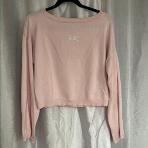 NWOT JUICY COUTURE Pink Sweater Top